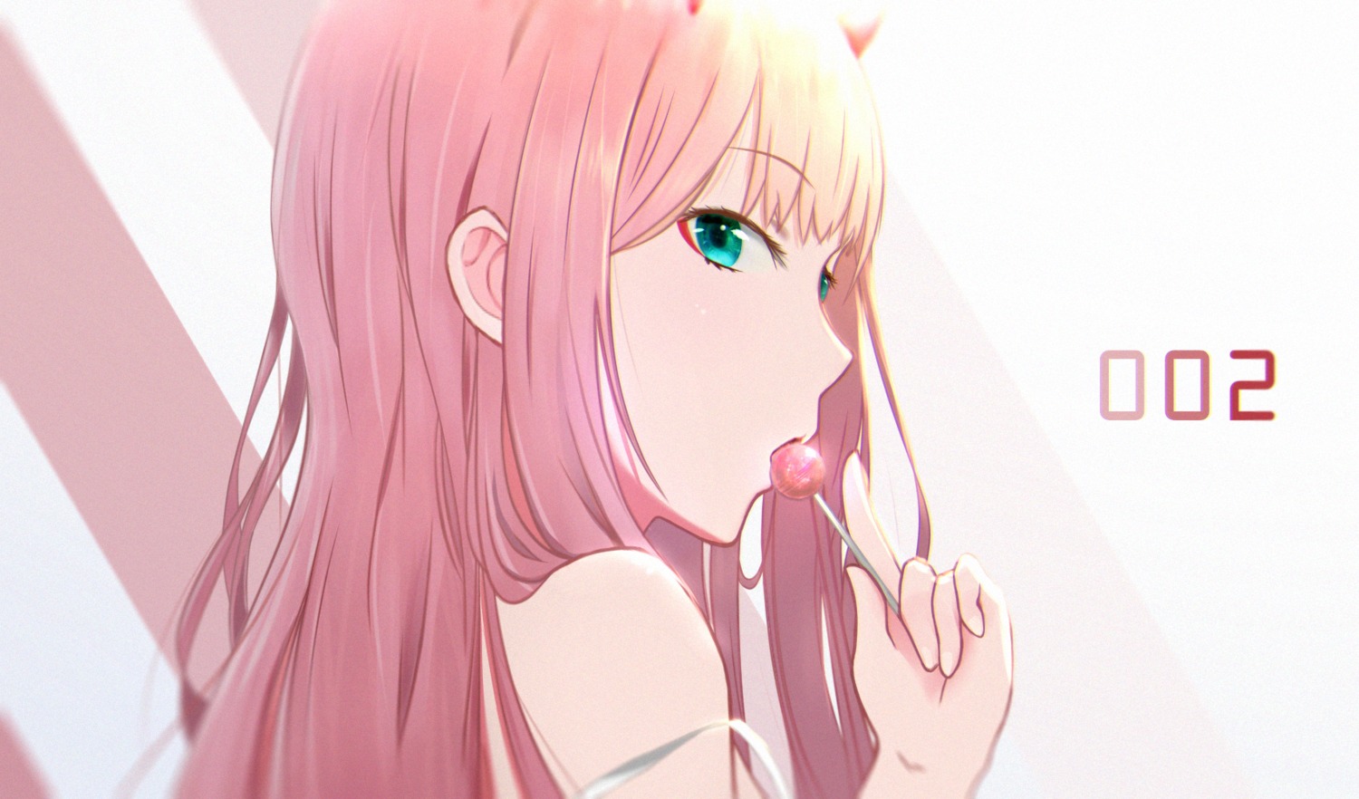 dango darling_in_the_franxx horns zero_two_(darling_in_the_franxx)