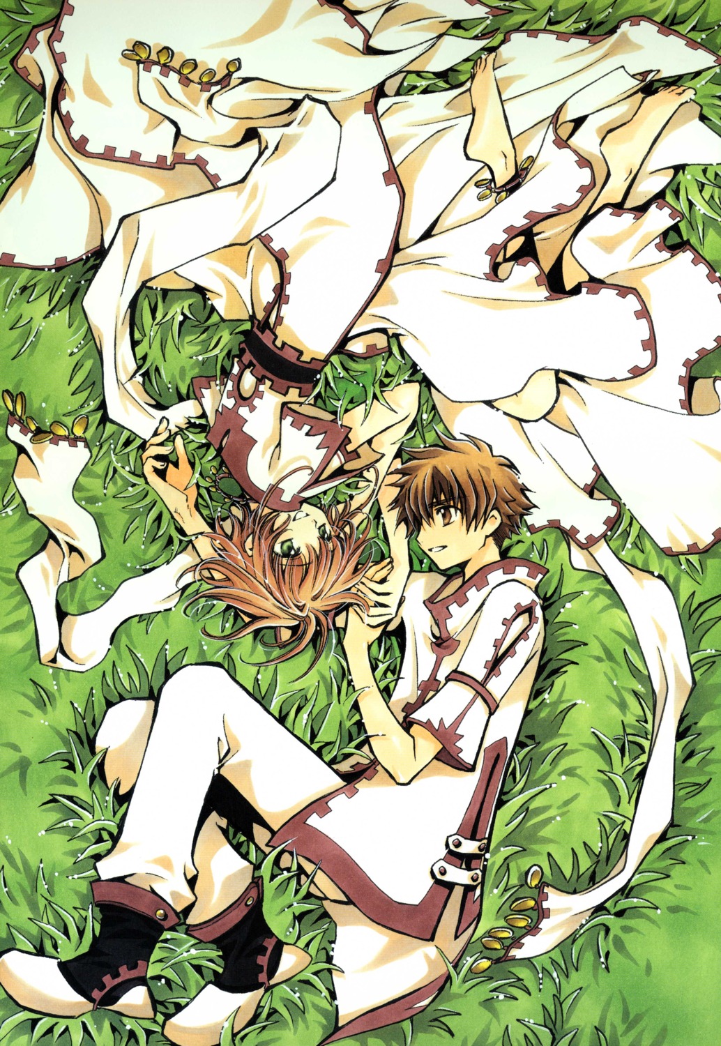 clamp kinomoto_sakura li_syaoran tsubasa_reservoir_chronicle