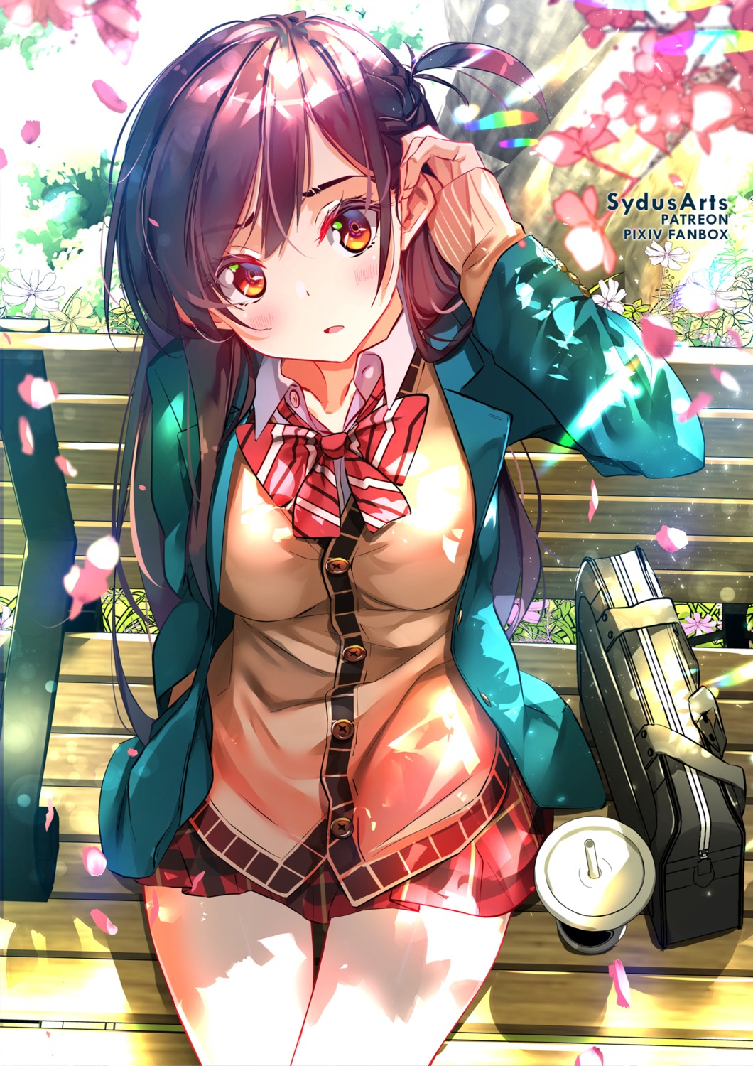 ichinose_chizuru kanojo_okarishimasu seifuku sweater sydus