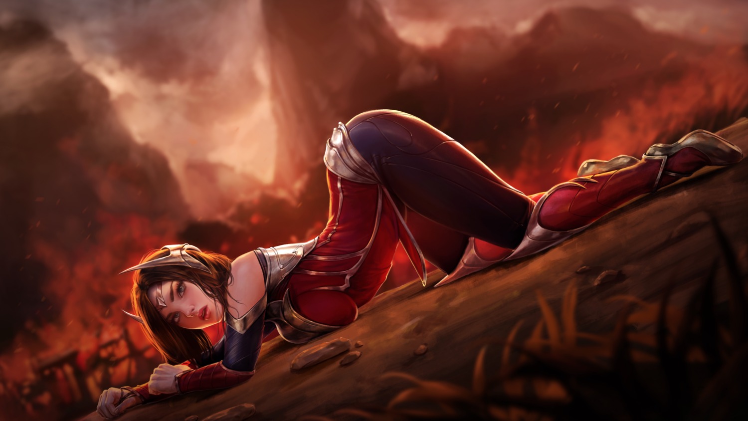 armor ass bodysuit firolian irelia league_of_legends