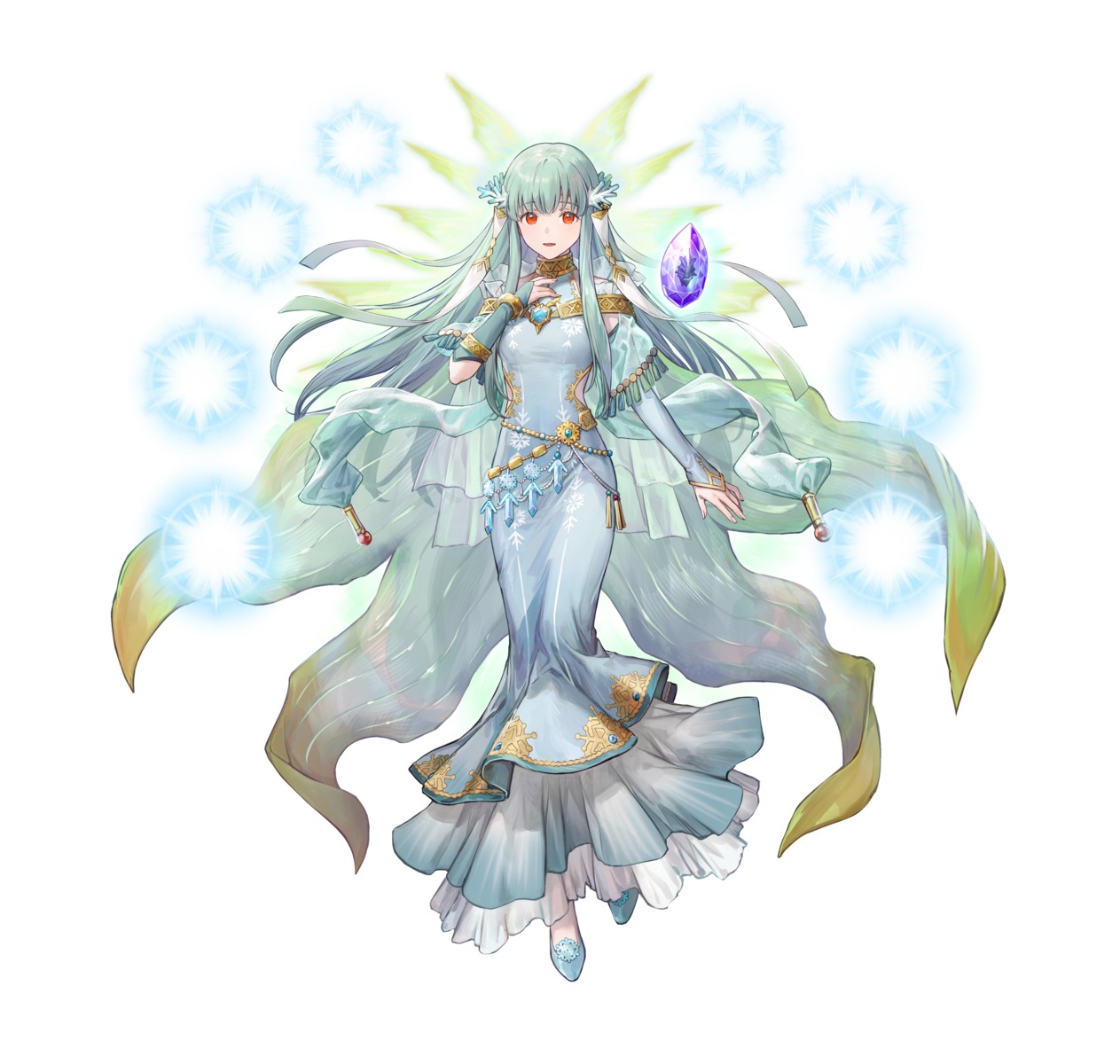 azu-taro dress fire_emblem fire_emblem:_rekka_no_ken ninian nintendo