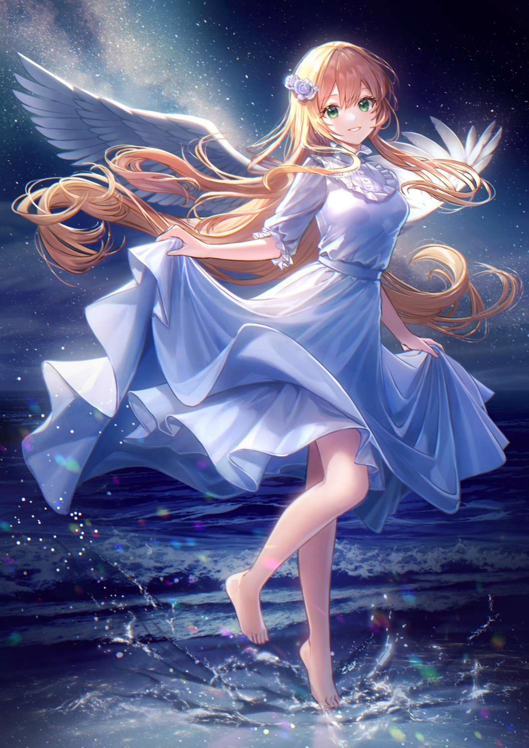 dress maica_sunahara skirt_lift wet wings