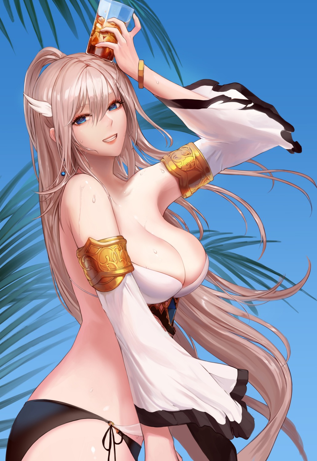 bikini cleavage dungeon_fighter monaim swimsuits