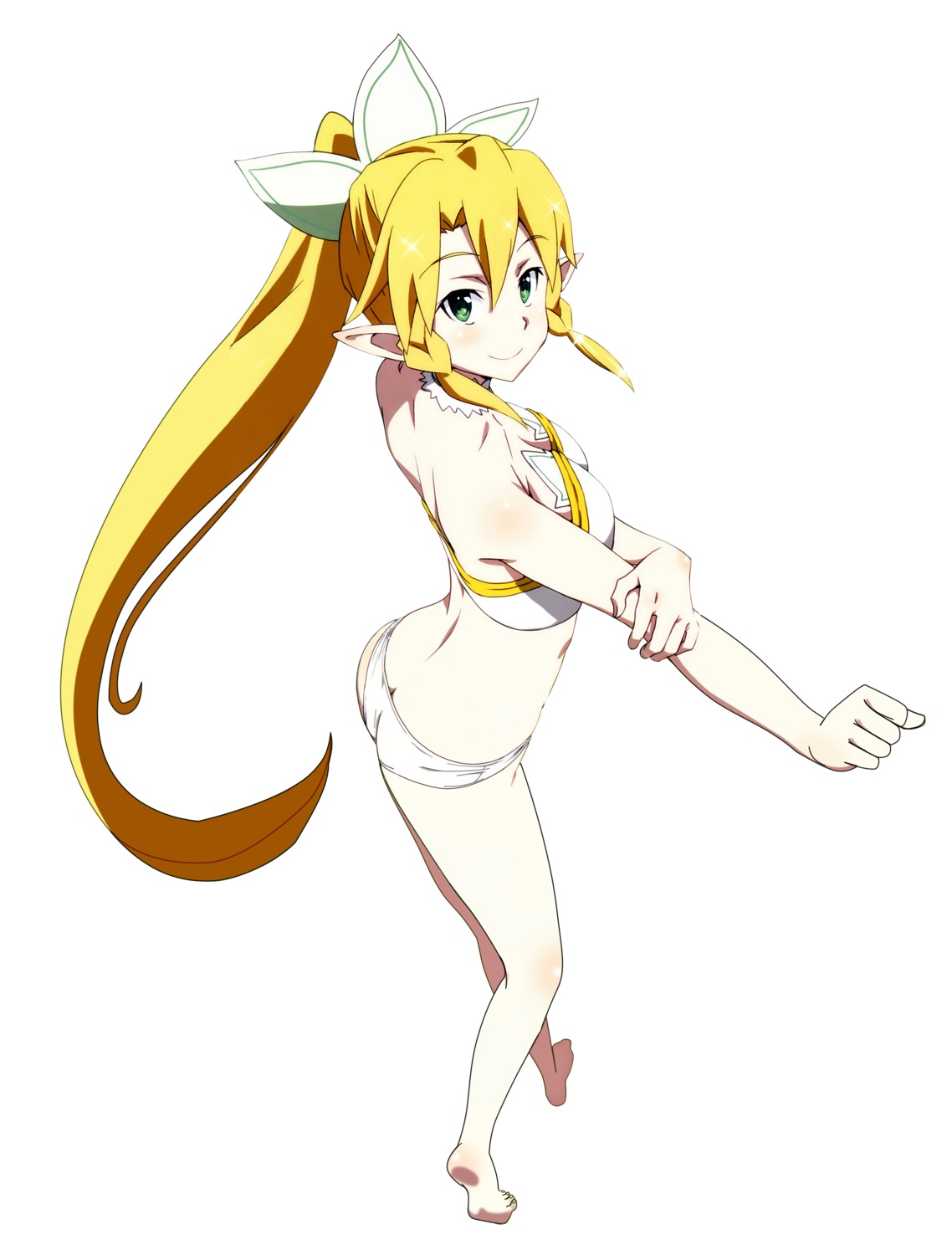 alfheim_online ass bikini fairy leafa pointy_ears swimsuits sword_art_online tagme