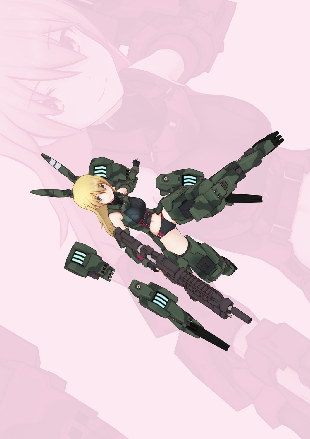 alice_gear_aegis gun pantsu tagme virginia_glynnberets