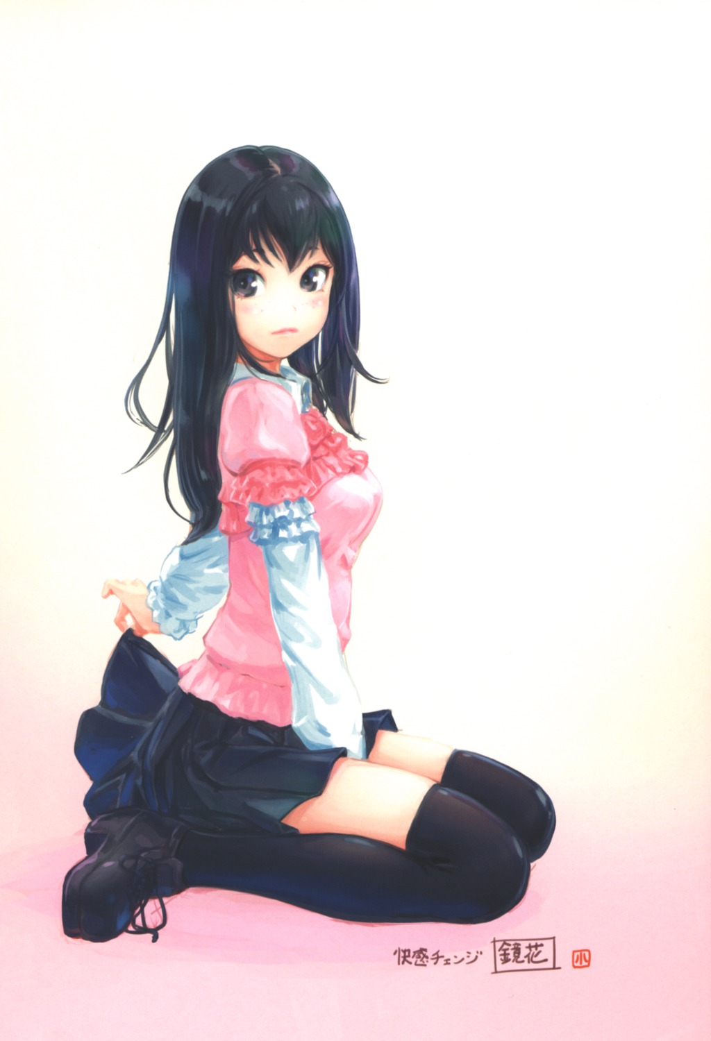 carina_(xiao_woo) heels thighhighs