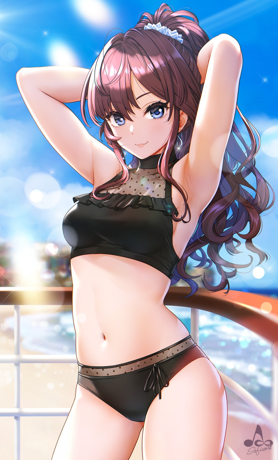 bikini ichinose_shiki infinote swimsuits the_idolm@ster the_idolm@ster_cinderella_girls