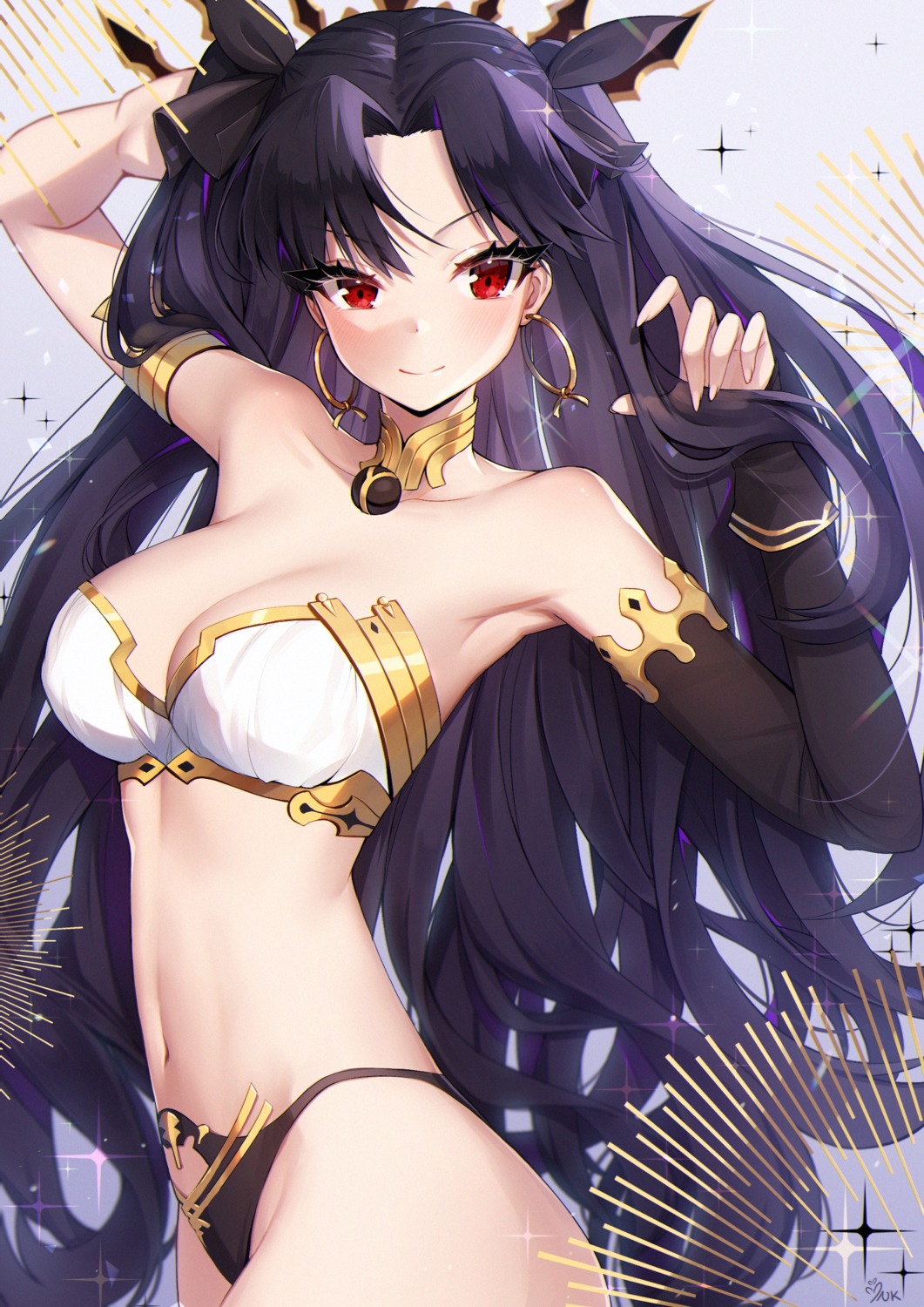 ankkoyom bikini_armor cleavage fate/grand_order ishtar_(fate/grand_order)