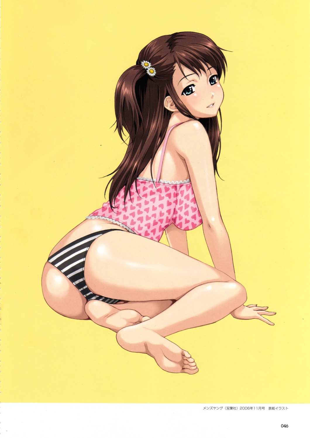 feet happoubi_jin pantsu shimapan