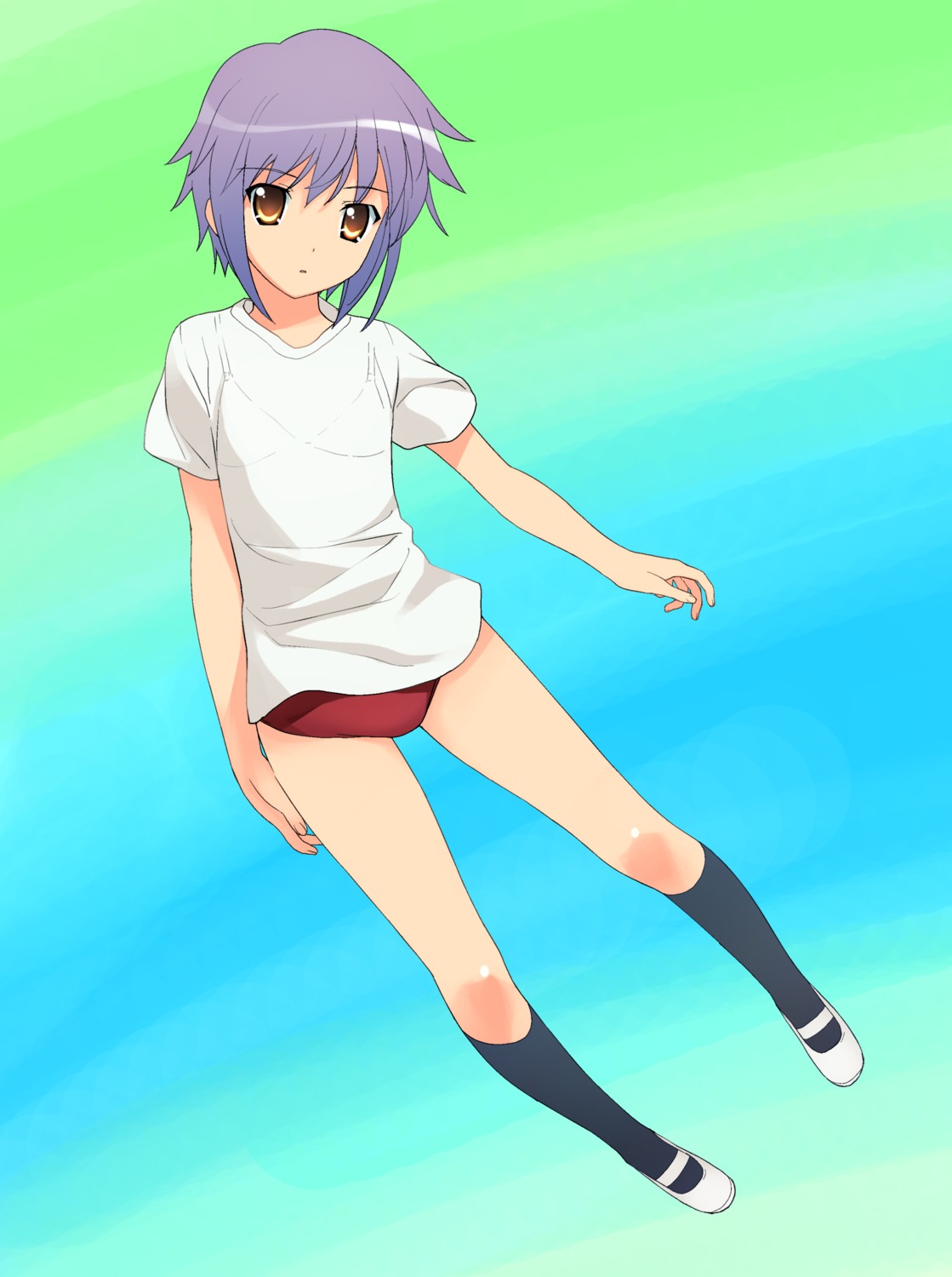 a1 buruma gym_uniform initial-g nagato_yuki suzumiya_haruhi_no_yuuutsu