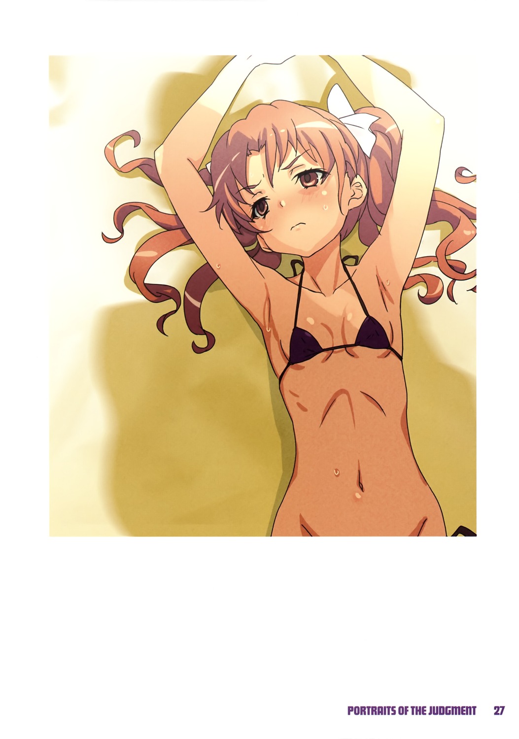 bikini_top bottomless fujikawa_daichi loli shirai_kuroko swimsuits to_aru_kagaku_no_railgun to_aru_majutsu_no_index