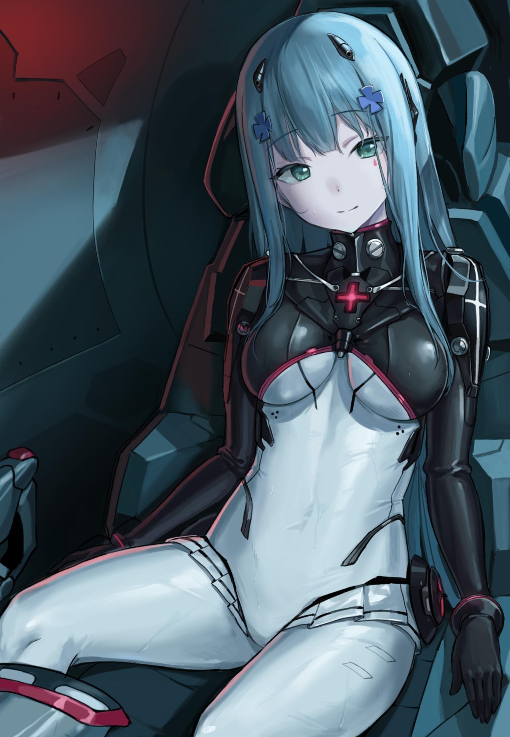 bodysuit girls_frontline hk416_(girls_frontline) kuro_(zhurunbo1997)