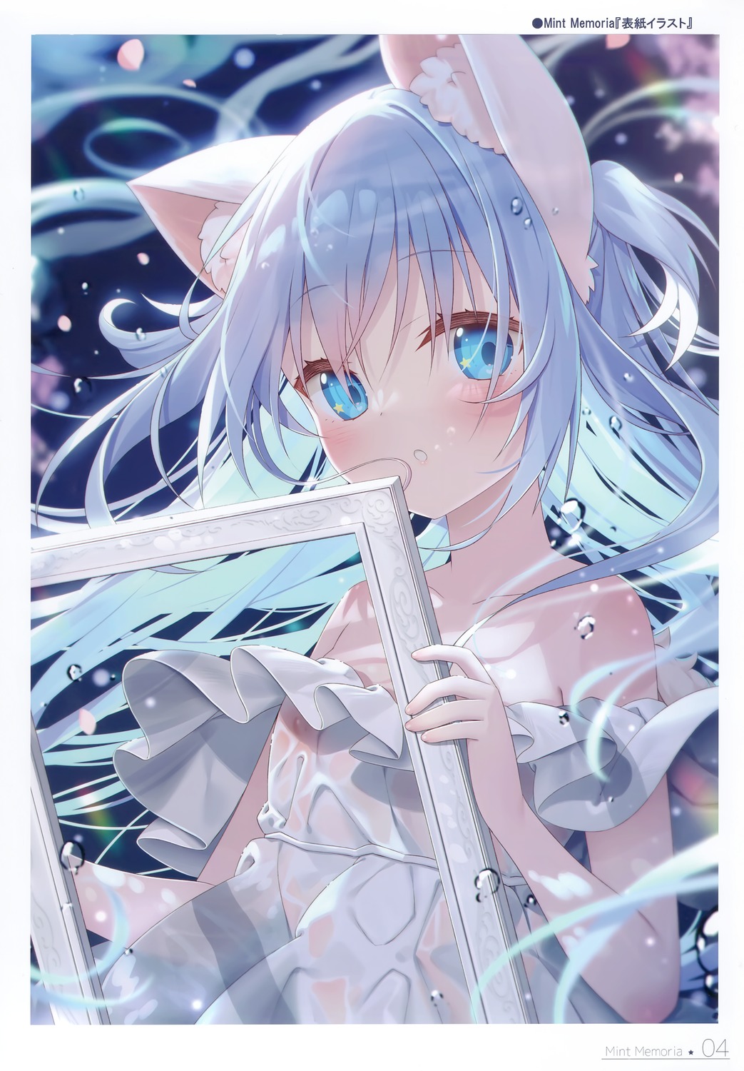 animal herb yano mitsuki mint (yano mitsuki) animal ears dress nekomimi ...