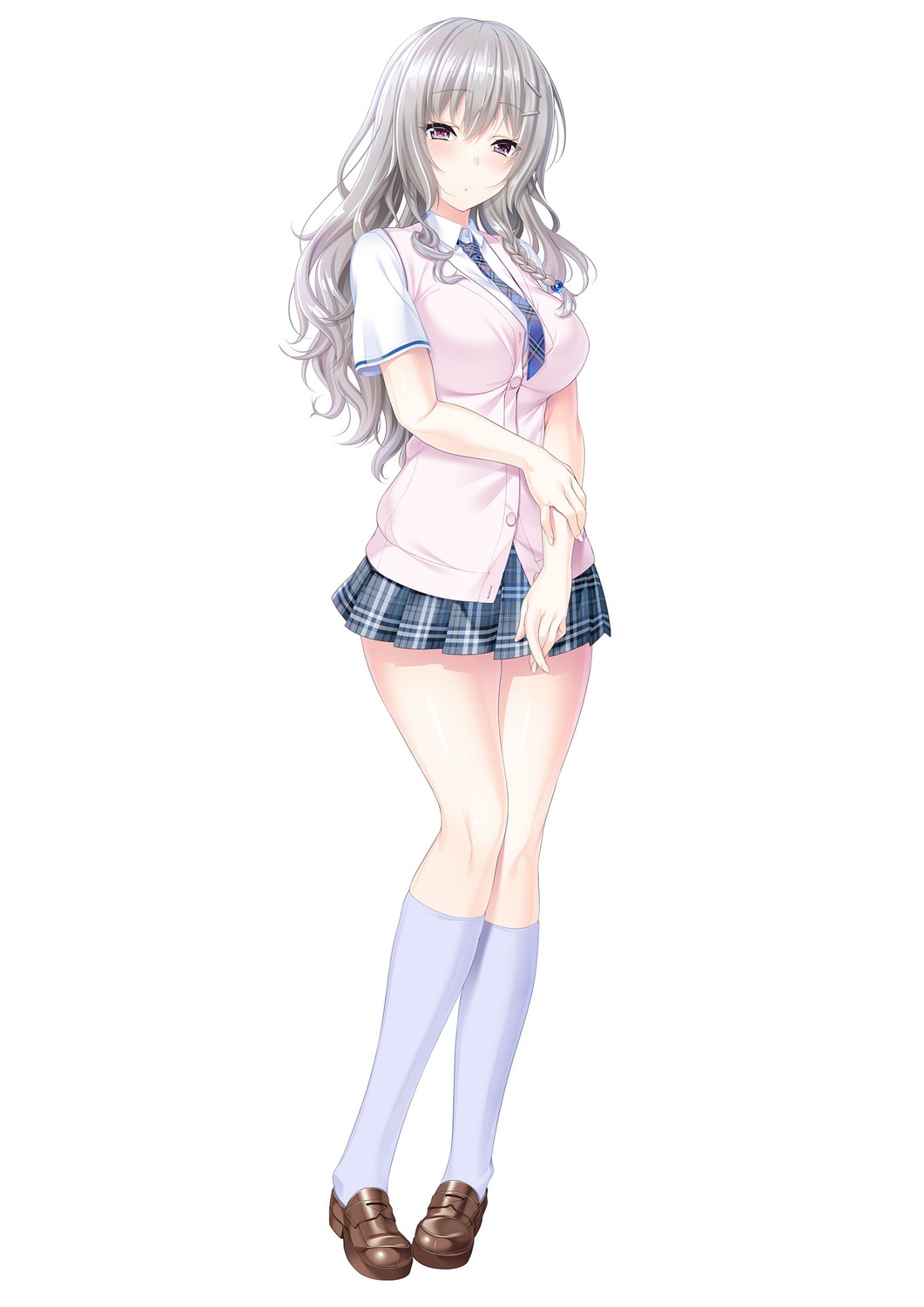 giga love_clear misumi_ritsu seifuku sweater