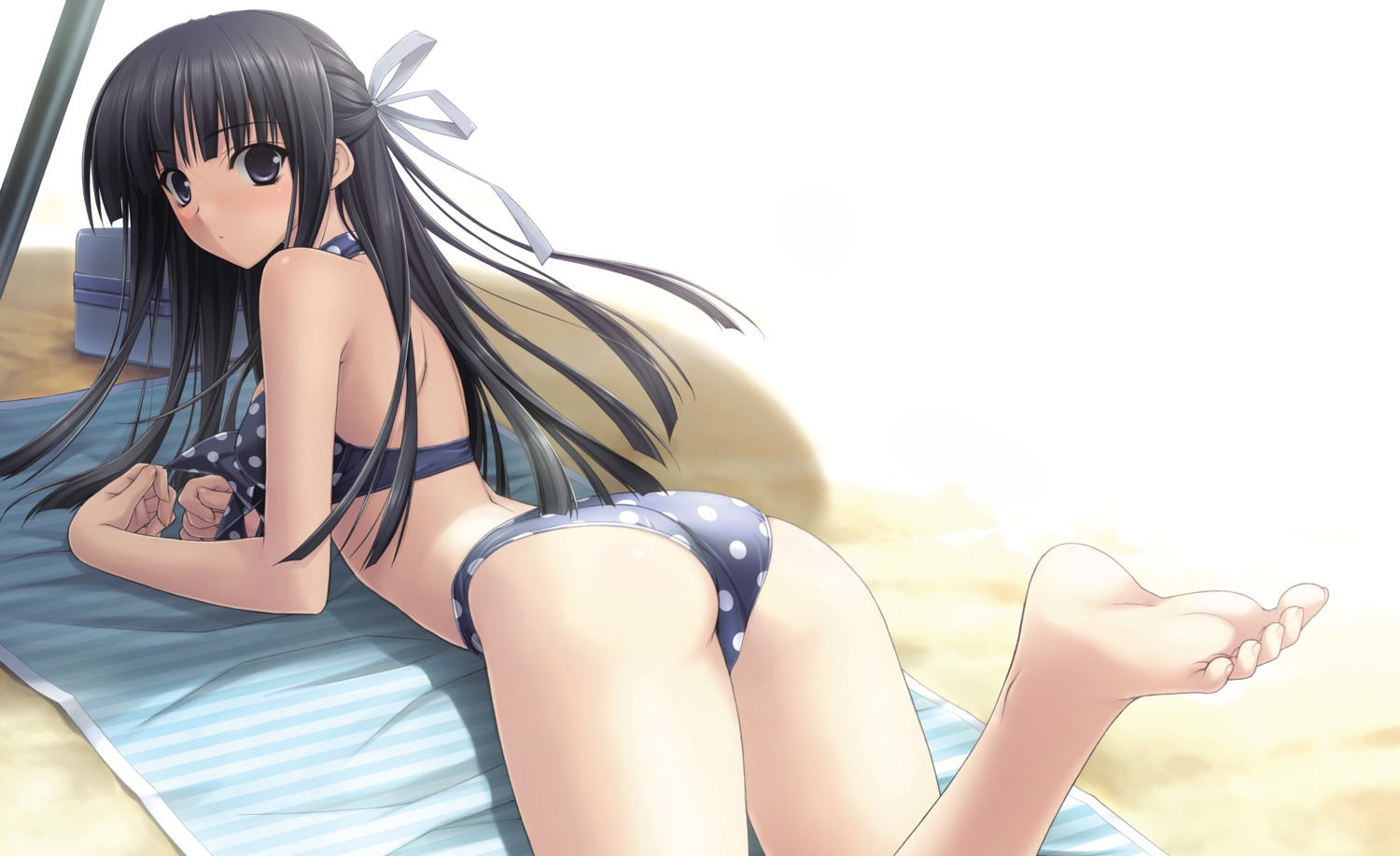 ass bikini hashimoto_takashi migiwa_kazuha possible_duplicate sphere swimsuits yosuga_no_sora