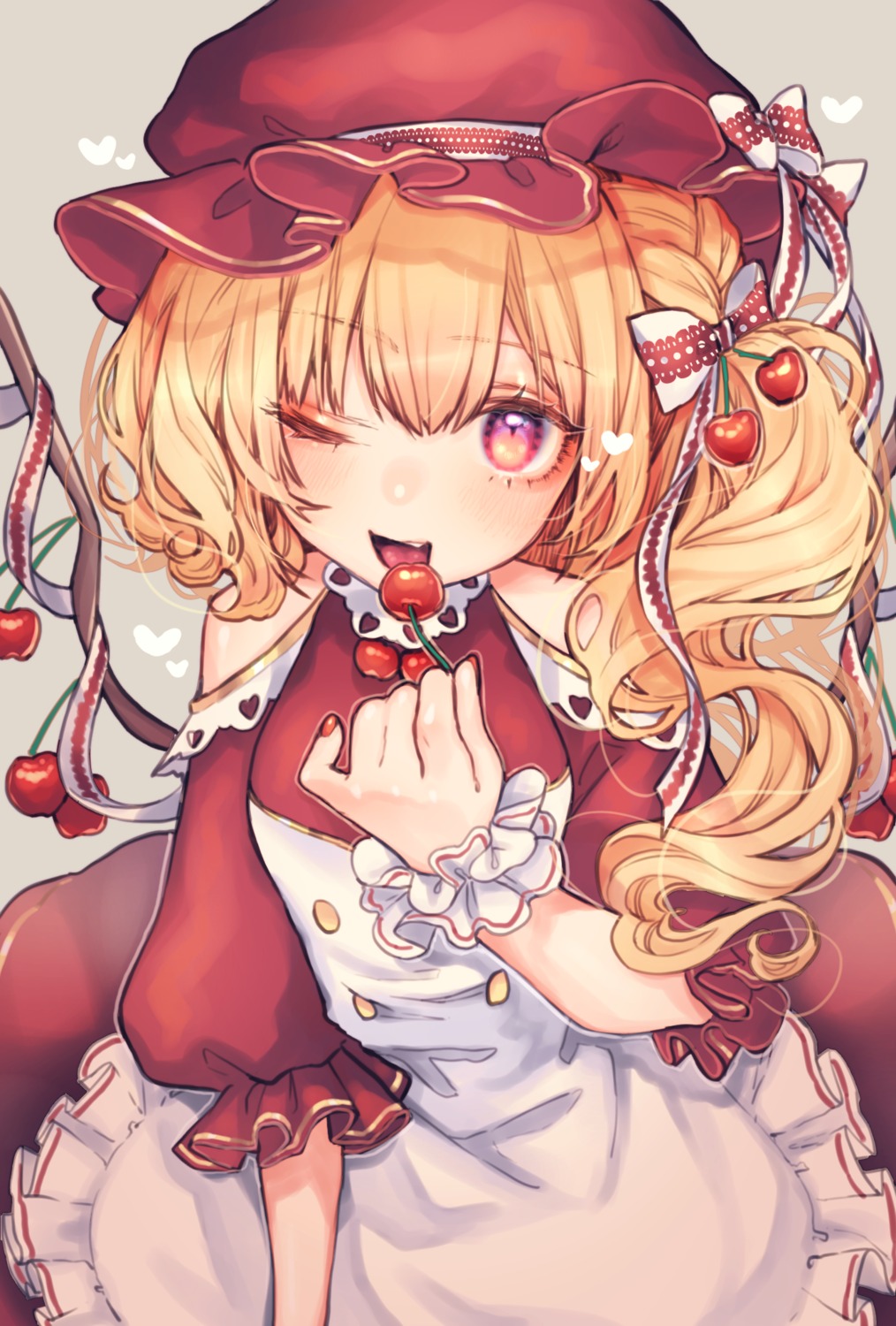 flandre_scarlet mokokiyo_(asaddr) touhou wings