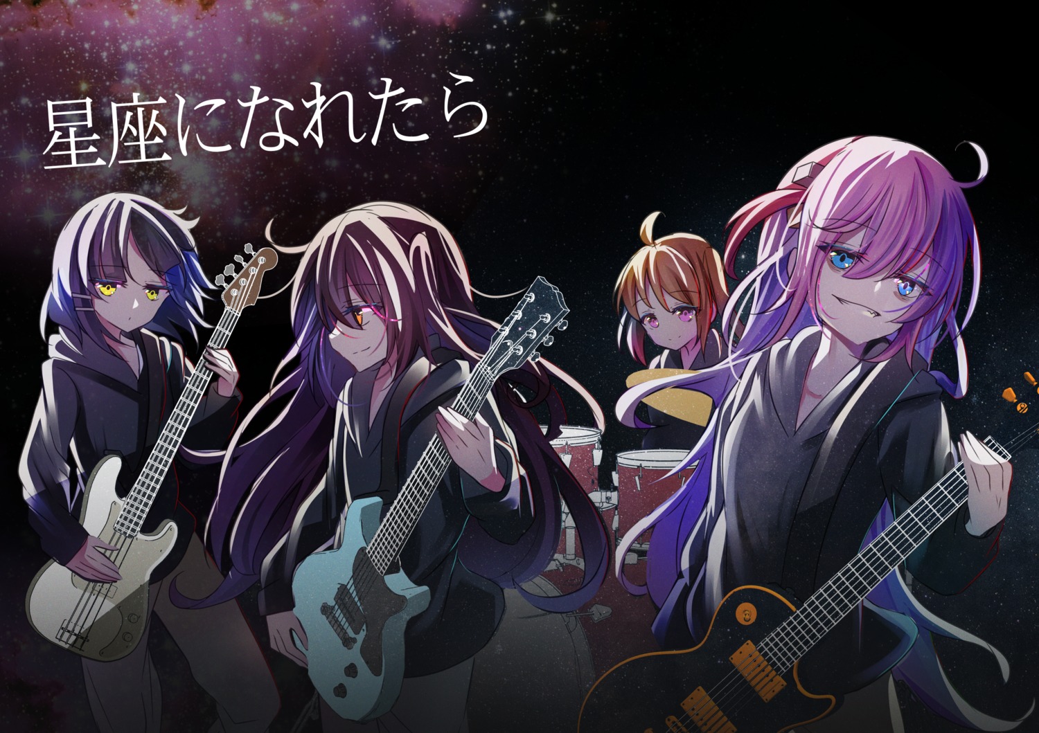 bocchi_the_rock! gotou_hitori guitar ijichi_nijika kita_ikuyo tagme yamada_ryou