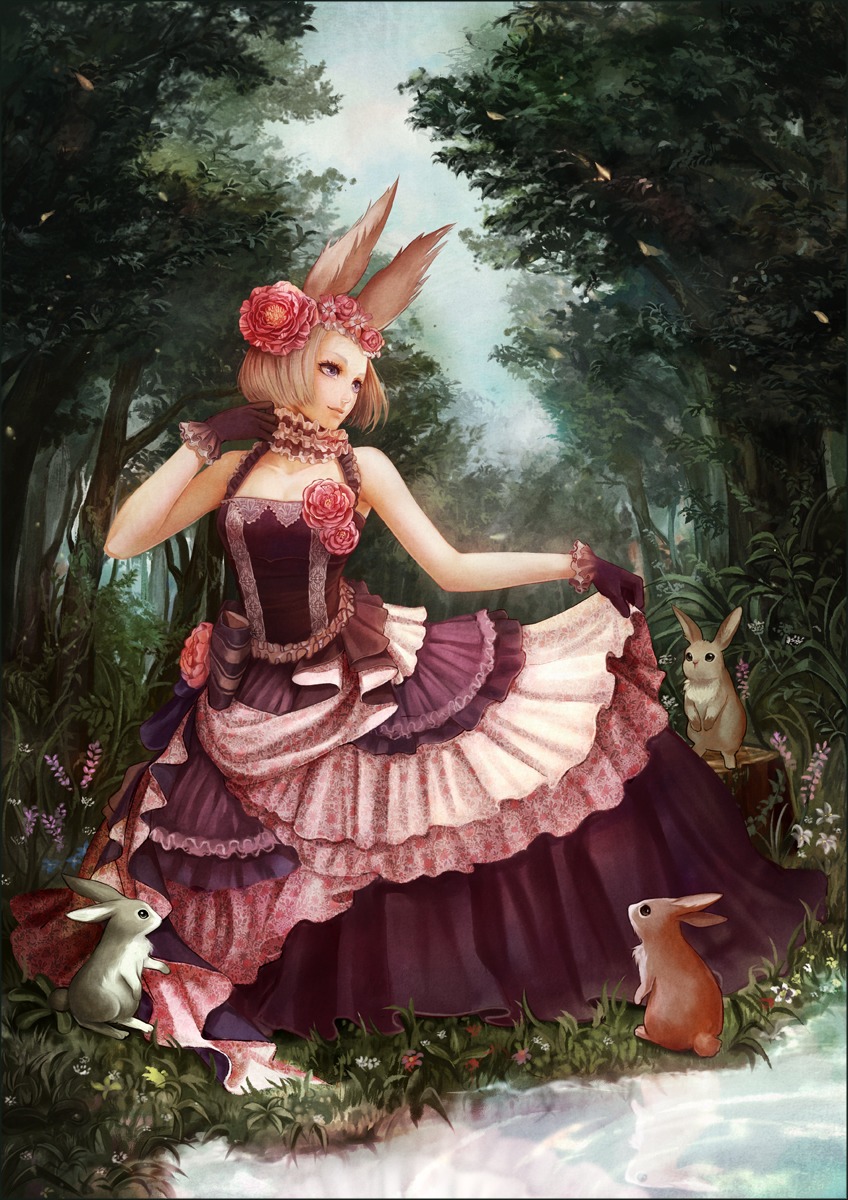 animal_ears dress suda_ayaka