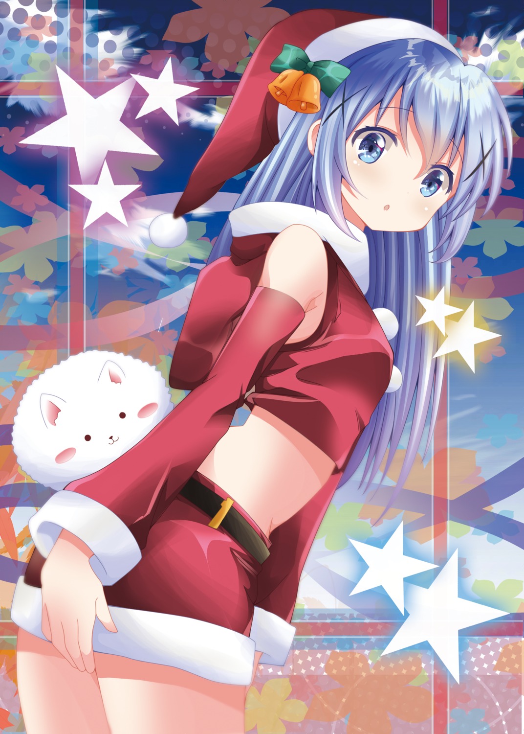 christmas gochuumon_wa_usagi_desu_ka? kafuu_chino kohakugin tippy_(gochiusa)