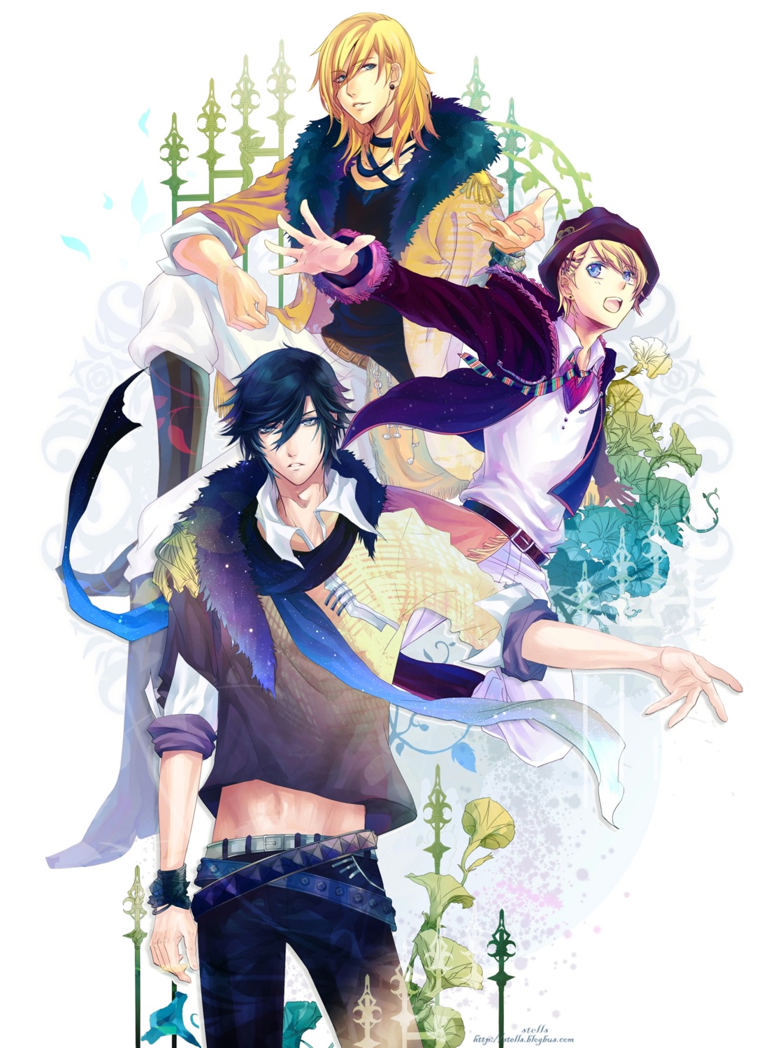 ichinose_tokiya jinguuji_ren kurusu_shou male stells uta_no_prince_sama