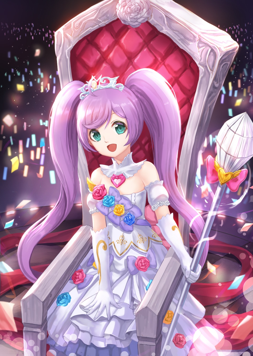 dress lunacle manaka_lala pretty_series pripara weapon