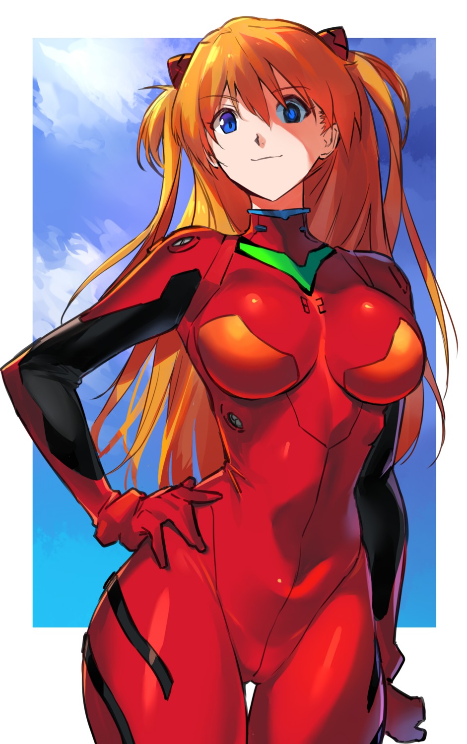 bodysuit negresco neon_genesis_evangelion souryuu_asuka_langley