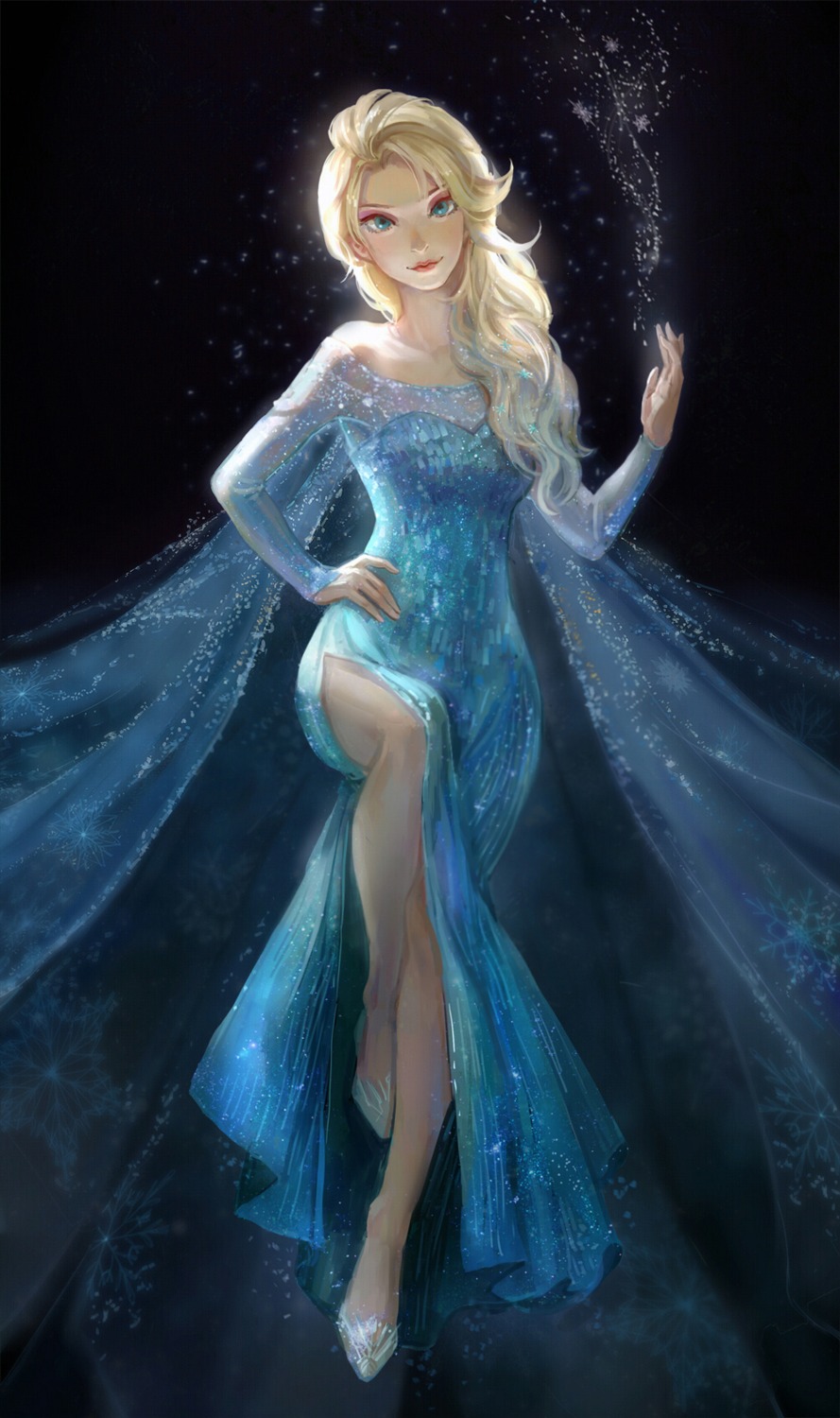 dress elsa_(frozen) frozen kirayoci