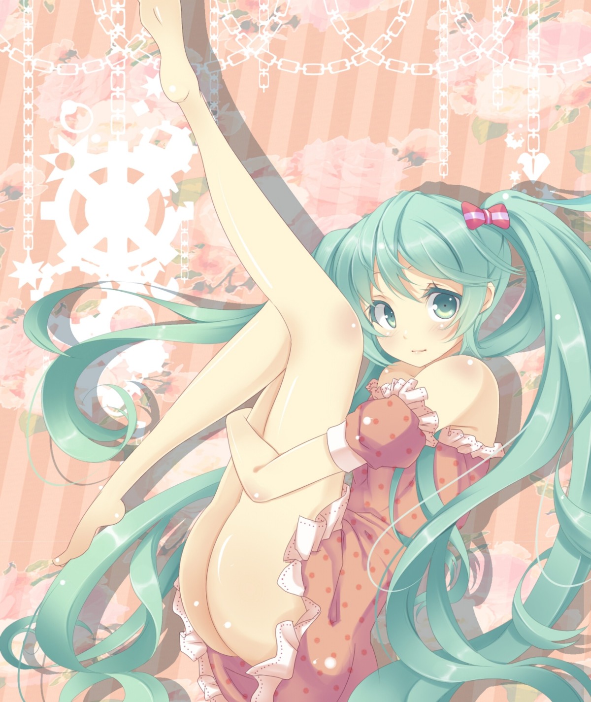 hatsune_miku kujou_ichiso vocaloid