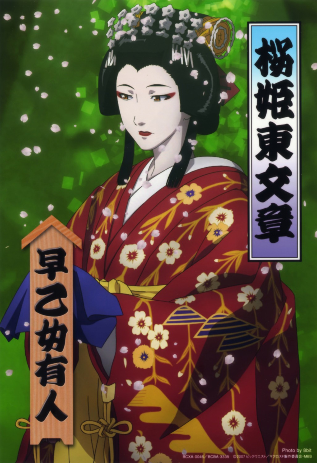 8bit crossdress macross macross_frontier male saotome_alto yukata