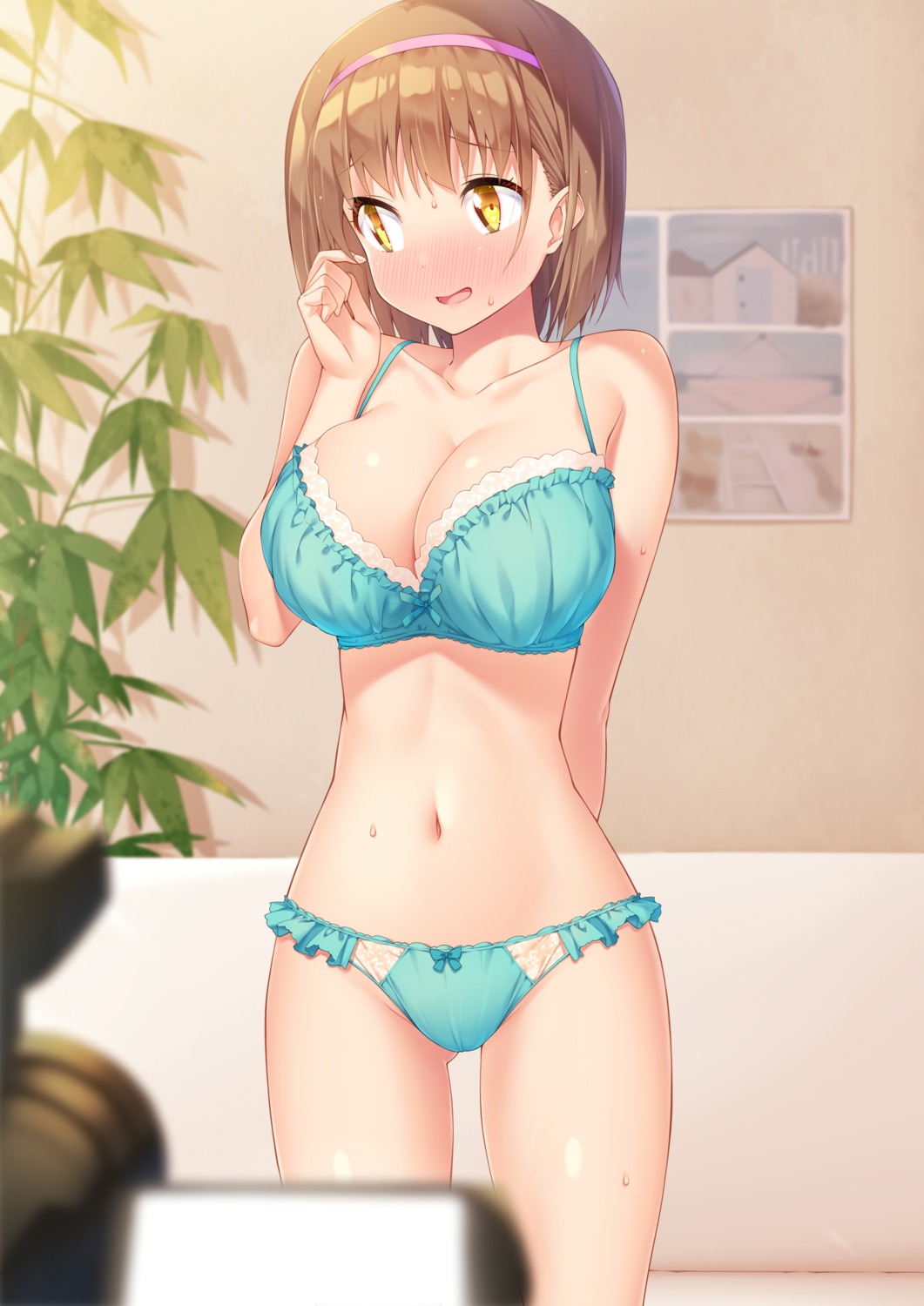 bra cameltoe hotaka_mai kazuma_(kazumav) pantsu