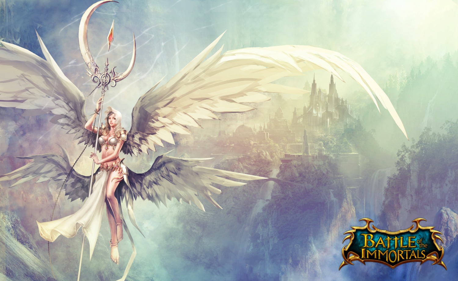 angel battle_of_the_immortals cleavage tagme wings