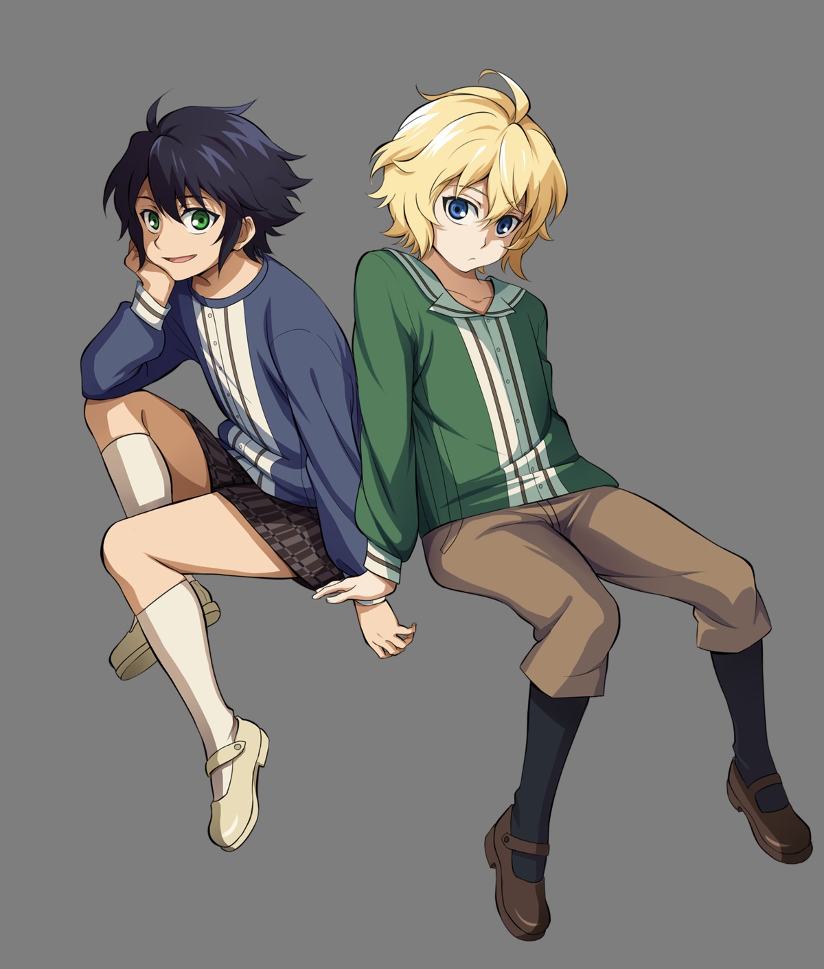 fcc hyakuya_mikaela hyakuya_yuuichirou male owari_no_seraph transparent_png