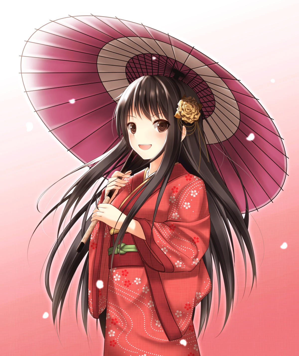 kimono mage_(335656) umbrella