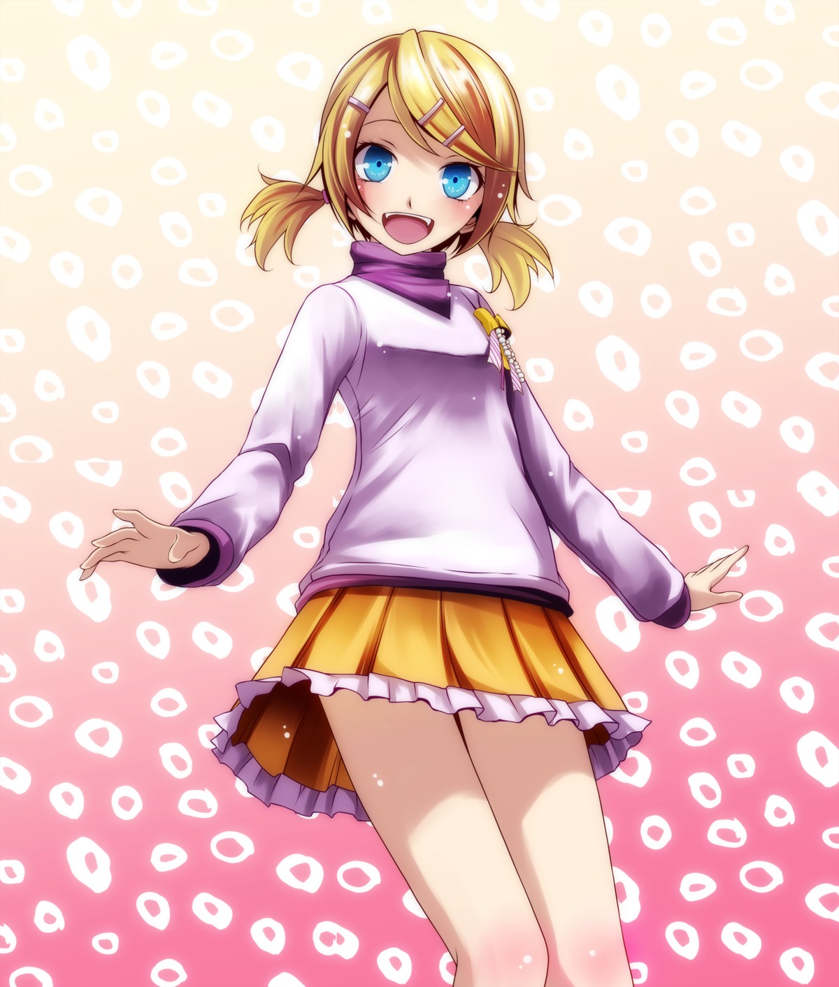 kagamine_rin tsukishiro_saika vocaloid