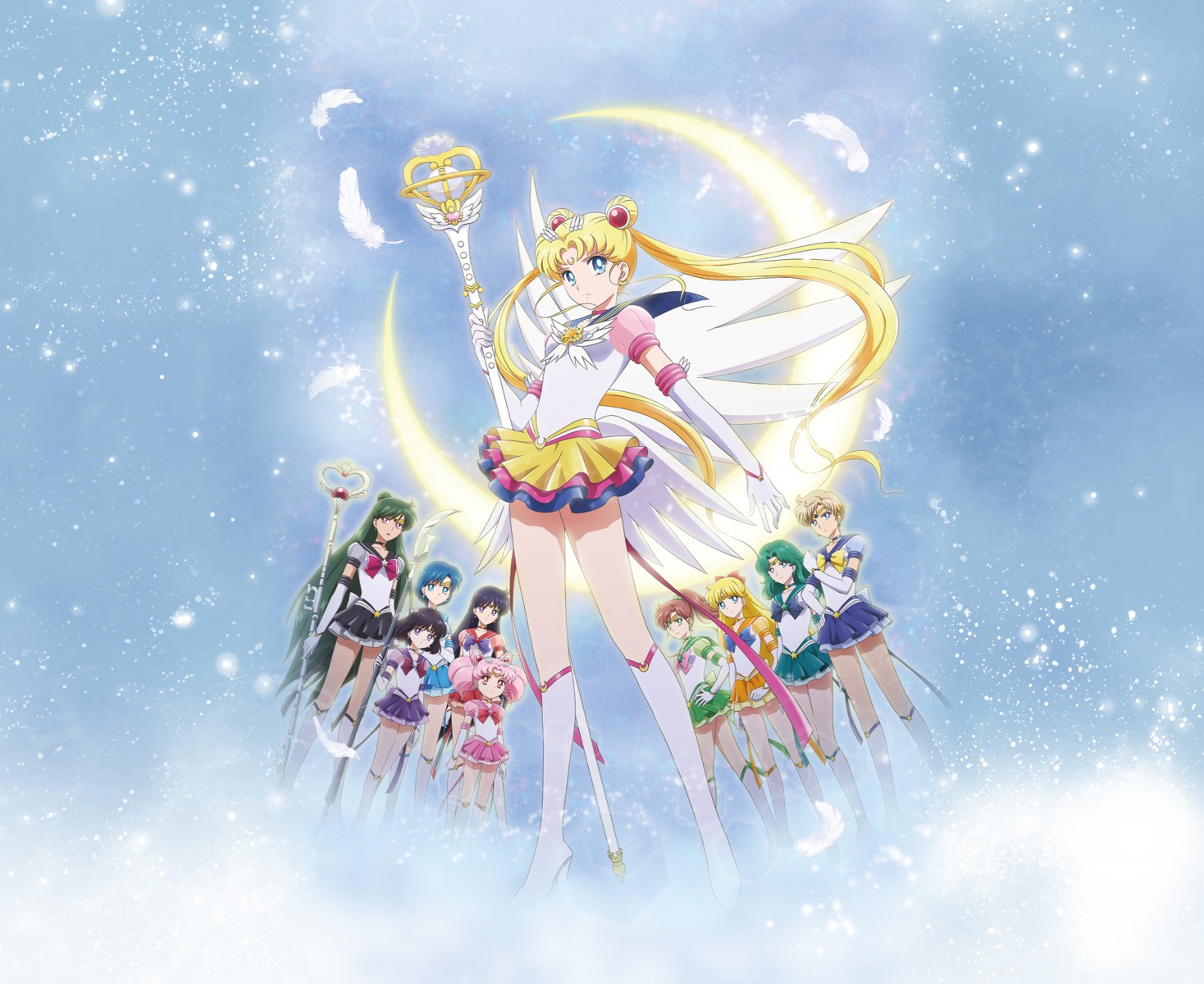 aino_minako chibiusa heels hino_rei kaiou_michiru kino_makoto meiou_setsuna mizuno_ami sailor_moon sailor_moon_crystal sailor_moon_eternal seifuku skirt_lift tagme tenou_haruka tomoe_hotaru tsukino_usagi weapon wings