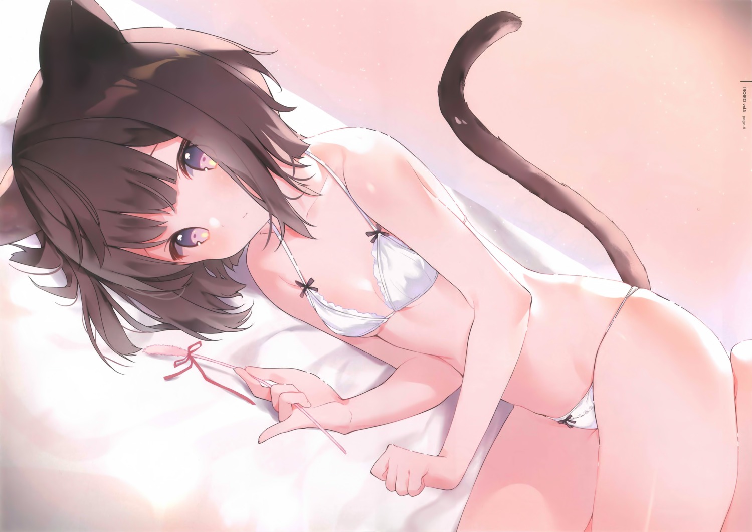 animal_ears cona_kinaco lingerie tail