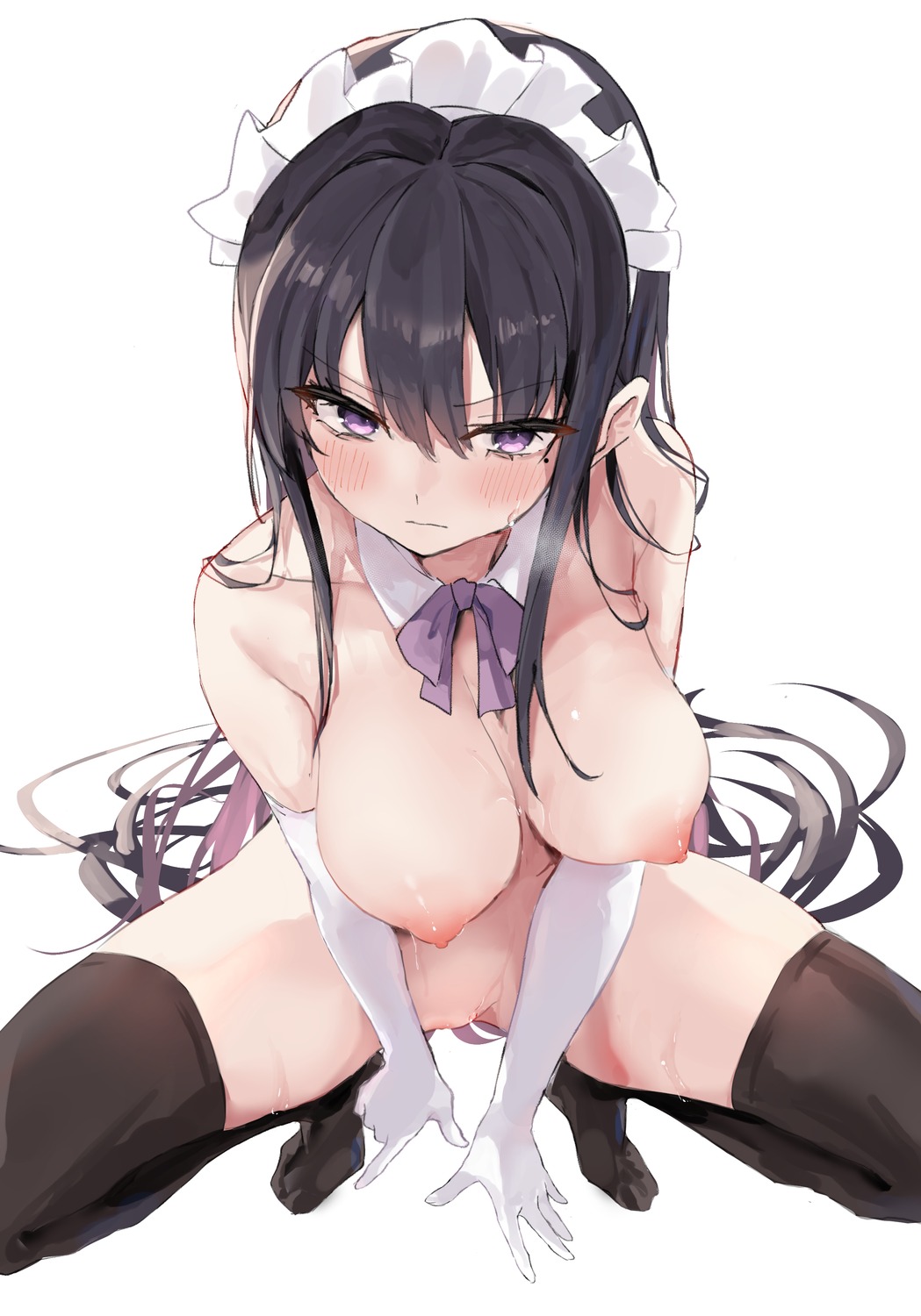 maid naked nipples pussy thighhighs toshizou_(0714) uncensored