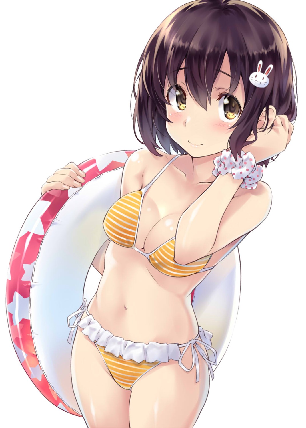 bikini chou_yoriyuki cleavage kono_bijutsubu_ni_wa_mondai_ga_aru! swimsuits usami_mizuki