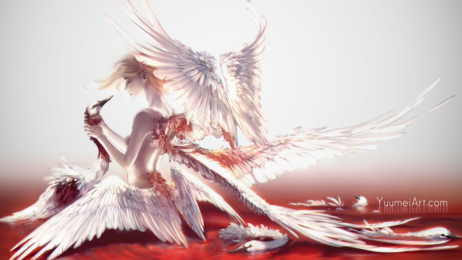 blood naked wenqing_yan wings