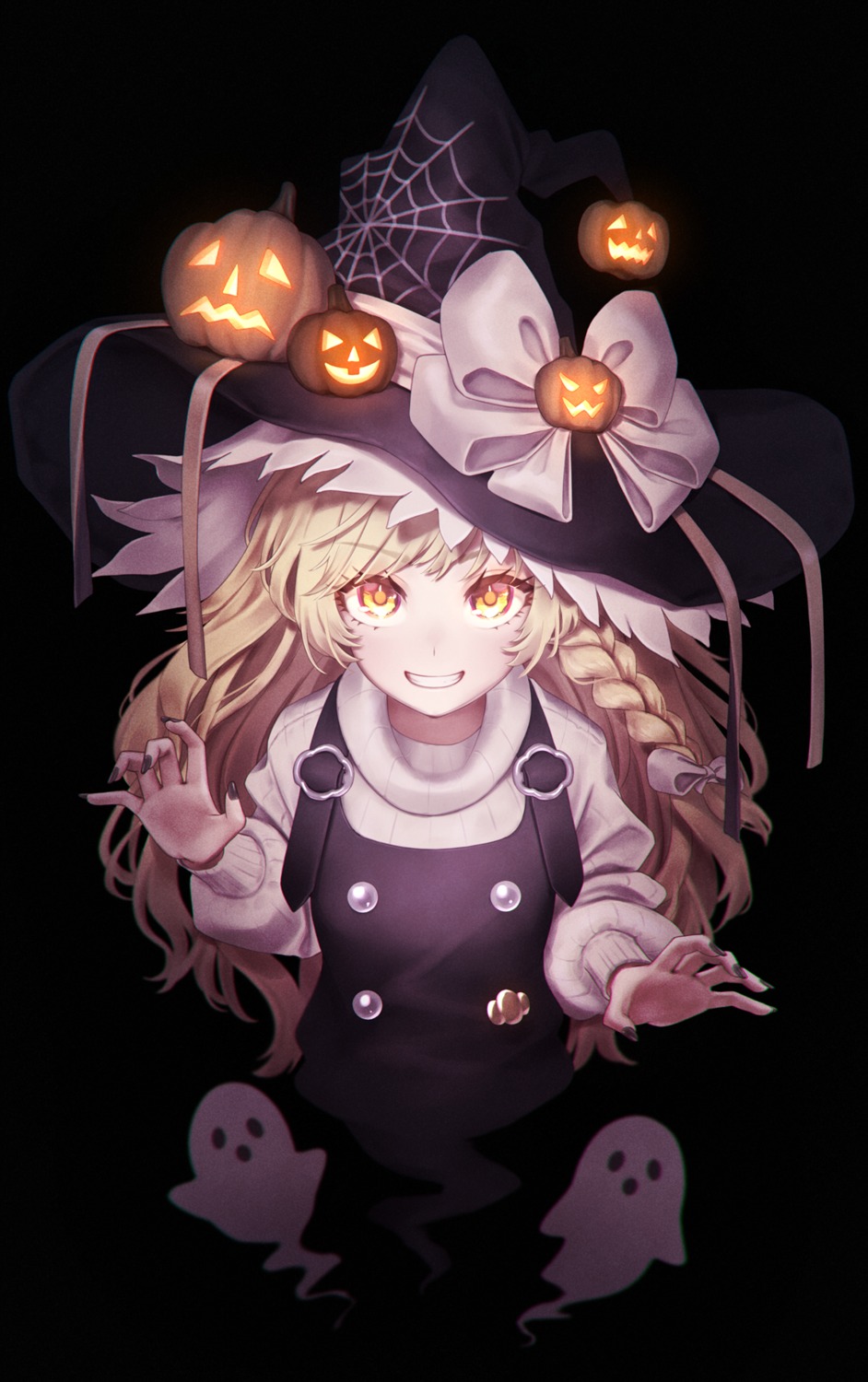 halloween kirisame_marisa torinari_(dtvisu) touhou witch