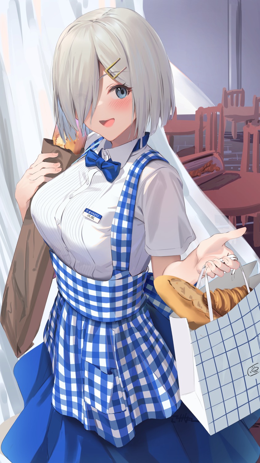 hamakaze_(kancolle) kantai_collection kokenashi uniform