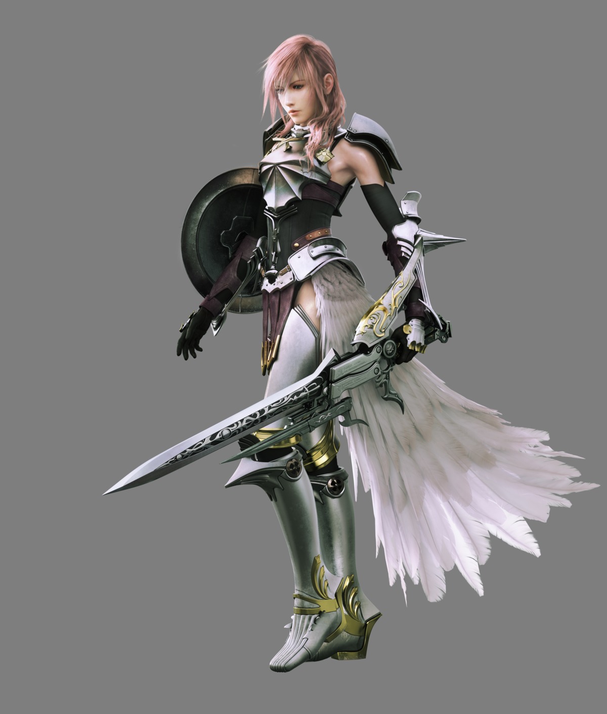 armor cg final_fantasy final_fantasy_xiii final_fantasy_xiii-2 lightning square_enix sword transparent_png