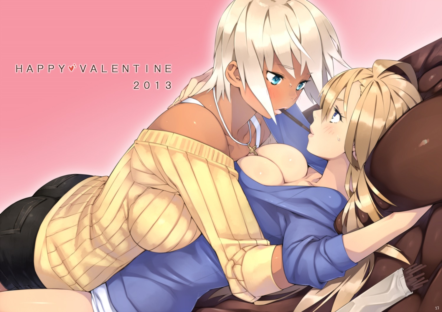 cleavage real_xxiii valentine yuri