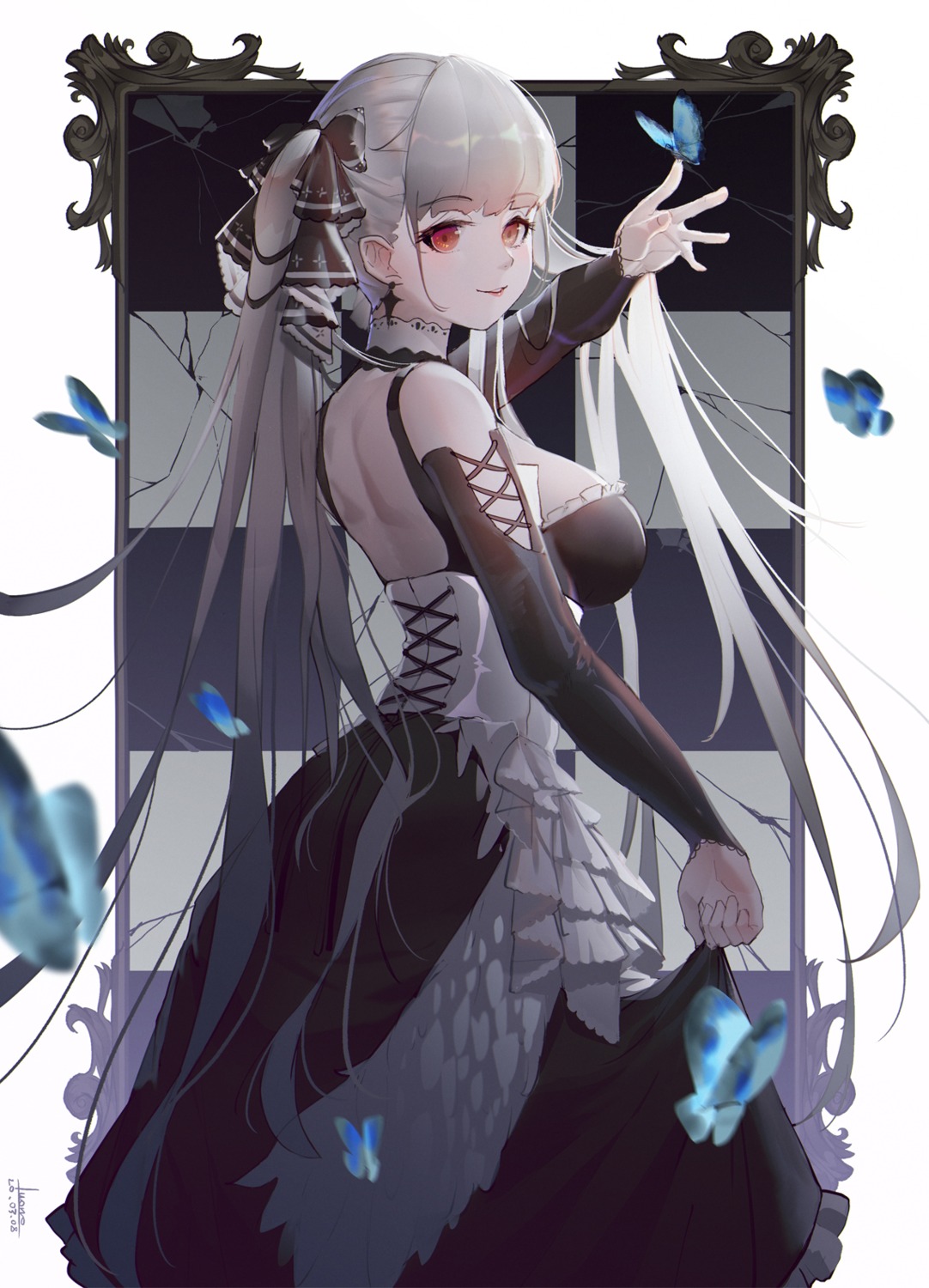 azur_lane dress formidable_(azur_lane) gothic_lolita lolita_fashion luomo