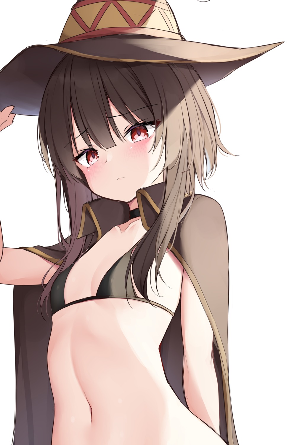 bikini_top kamu_(geeenius) kono_subarashii_sekai_ni_shukufuku_wo! megumin swimsuits witch