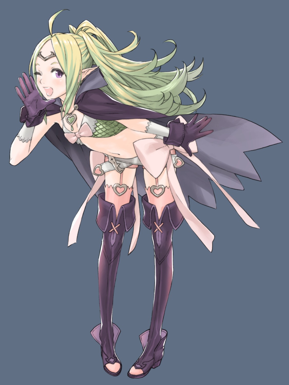 duplicate fire_emblem fire_emblem_kakusei kozaki_yuusuke nintendo nono_(fire_emblem) pointy_ears stockings thighhighs