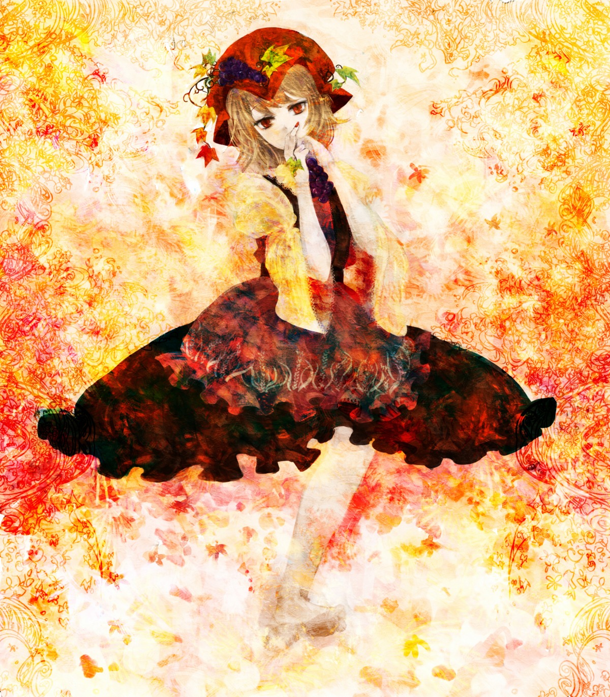 aki_minoriko dress minase touhou