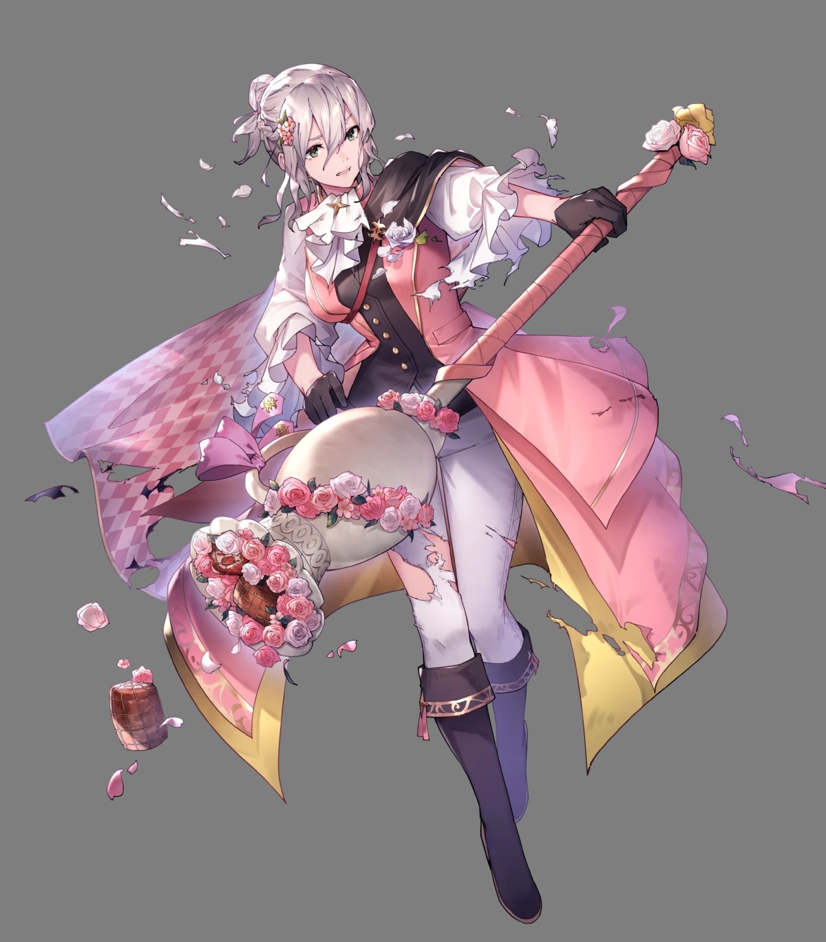 dress effie_(fire_emblem) essual fire_emblem fire_emblem_if nintendo torn_clothes valentine