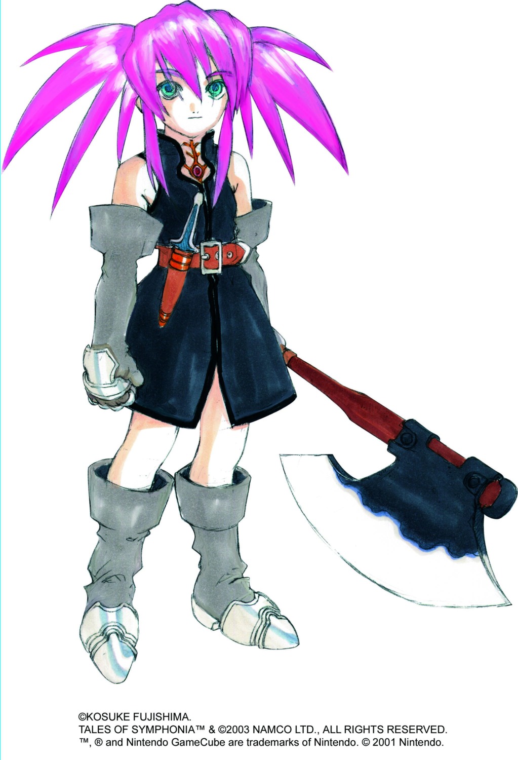 fujishima_kousuke presea_combatir tales_of tales_of_symphonia