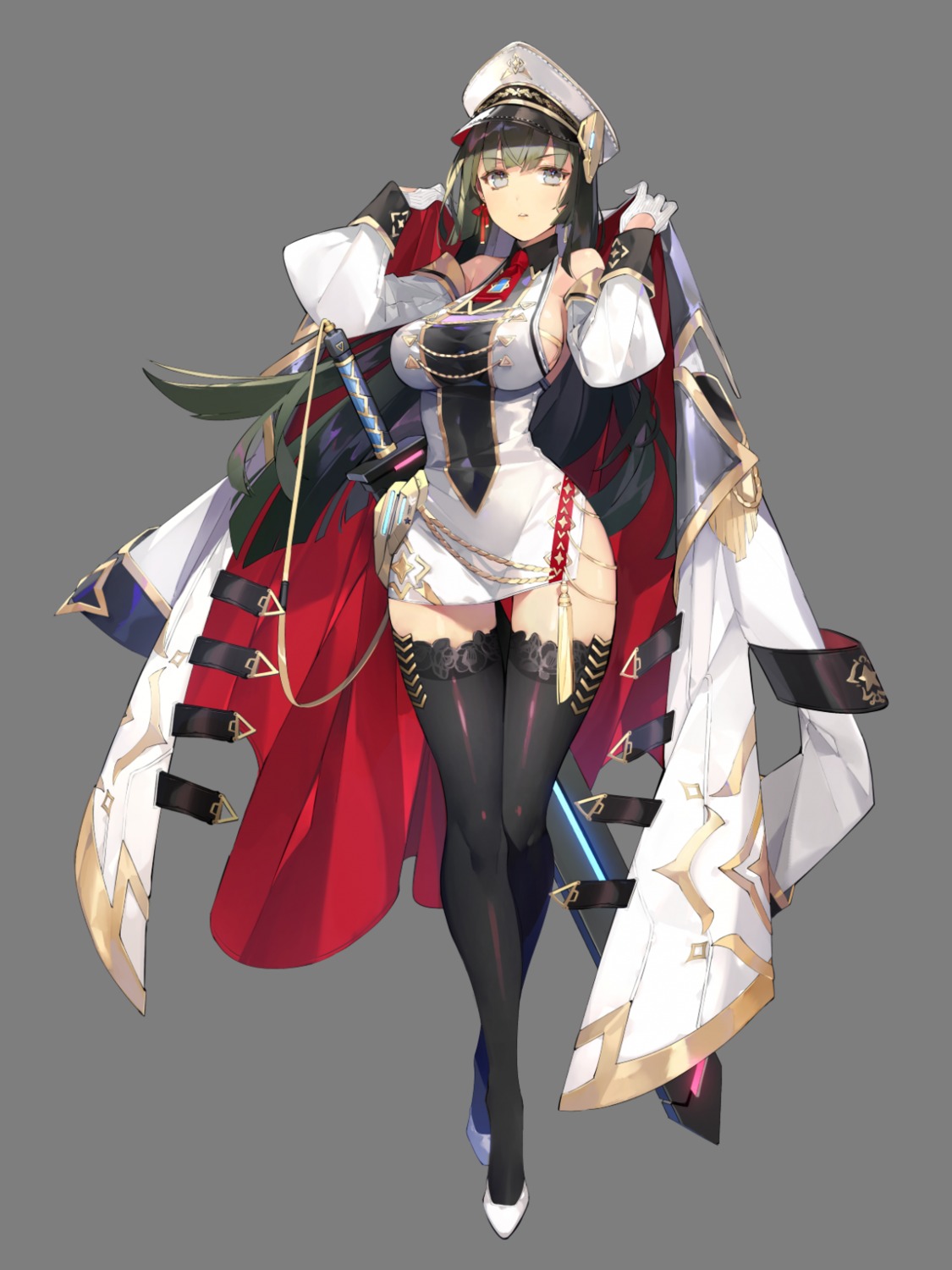 sword tagme thighhighs uniform